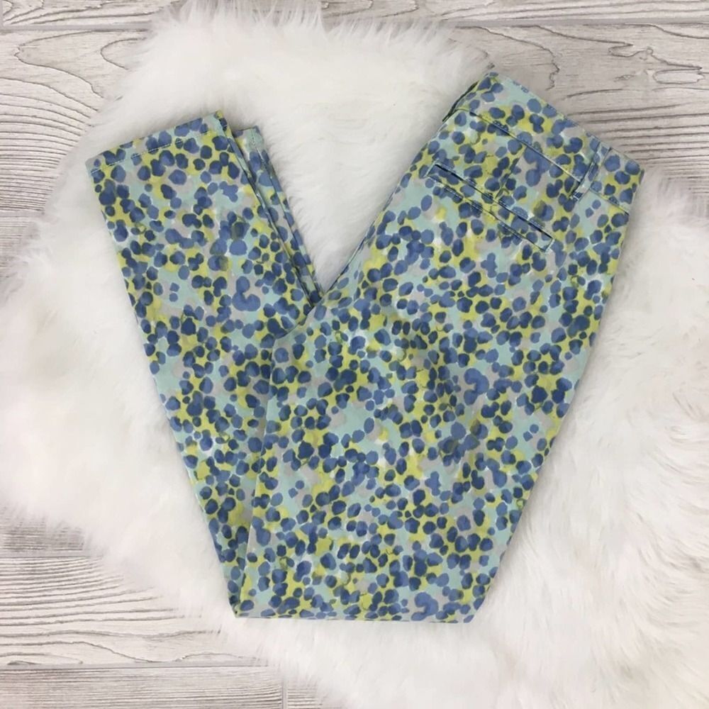 Gap Skinny Mini Patterned Skinny Pants